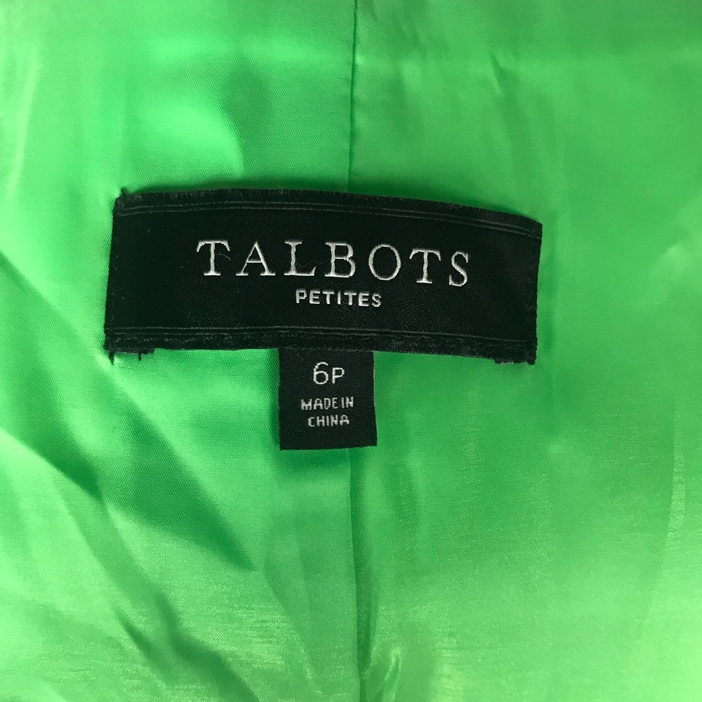Talbots Single Button Close Blazer/Jacket - image 8